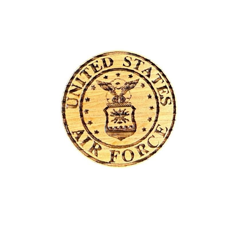 Bourbon Barrel Air Force Lapel Pin